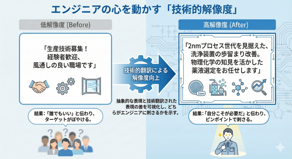 エンジニアの心を動かす「技術的解像度」